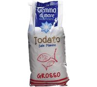 Gemma di mare - Sale Marino Iodato Grosso - 6 confezioni da 1 kg [6 kg]