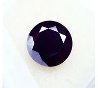 Gemma Sciolta In Moissanite Nero Sintetico Taglio 3+ Ct Con Regalo Gratuito