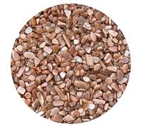 Gemma semi-naturale trucioli all'ingrosso, mini cristalli schiacciati, forme irregolari, frammenti di cristallo non forati