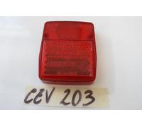 Gemma stop fanale posteriore CEV Tail light lens Garelli Vip 1 2 3 4 Malaguti