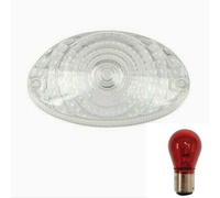 Gemma stop Trasparente Aprilia Scarabeo e lampadina rossa biluce 2002 2003 2004