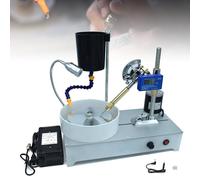 Gemme Lucidatrice 2800rpm Gioielli Lucidatrice 120W Smerigliatrice piatta per lavoro lapidario con display digitale e maniglia meccanica
