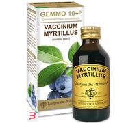 GEMMO 10+ GEMMODERIVATO CONCENTRATO VACCINIUM MYRTILLUS MIRTILLO NERO SENZA ALCOOL 100 ML