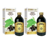 Gemmo 10+ Ribes Nero 200 Ml Liquido Analcolico 2x200 ml Soluzione oral