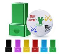 GemMyShin Timbro personalizzato per pallina da golf, marcatori personalizzati per palline da golf, impermeabile, ad asciugatura rapida, con monogramma e palline da golf con il tuo segno unico, regalo