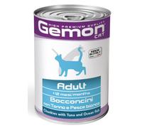 Monge Gemon Cat Bocconcini con Tonno e Pesce Bianco 415 g