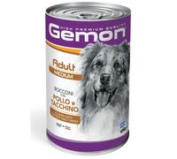 Gemon Bocconi Pollo E Tacchino Cibo Umido Cani Adulti Taglia