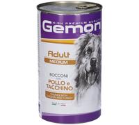 Gemon Adult Medium Bocconi Pollo Tacchino 1,25 Kg - Risparmia il 10% c