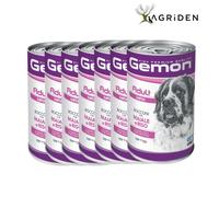 GEMON BOCCONI PER CANI 7 CONFEZIONI DA 1250 GR CIBO PER CANI ADULTI - GEMON
