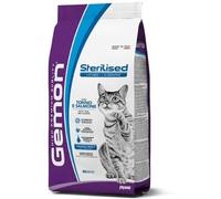 Monge Gemon Gatto Adulto Sterilizzato con Tonno e Salmone – 2 kg