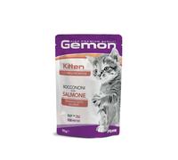 GEMON CAT KITTEN BOCC SALM100G
