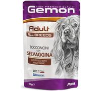 GEMON Dog Adult All Breeds Busta Multipack 24x100G SELVAGGINA