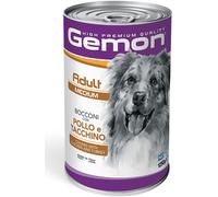 Gemon Medium Adult Bocconi con Pollo e Tacchino - 1 pz