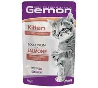 Gemon Gatto Kitten Bocconcini con Salmone 100g