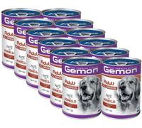 GEMON Kit Risparmio 12x400G Dog Adult All Breeds Lattina AGNELLO