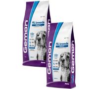 GEMON Kit Risparmio 2x15KG Cane Adult All Breeds TONNO E RISO