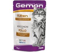 Gemon Kitten Busta Multipack 24x100G POLLO