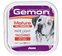 Gemon Light Paté Con Tacchino Cani Adulti 150 g Mangime
