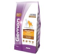 Gemon Medium Adult Pollo 15kg + Omaggio Brand Nutri (80 Strappi Nutri Poop)