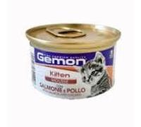GEMON MOUSSE KITTEN SALM&POLLO