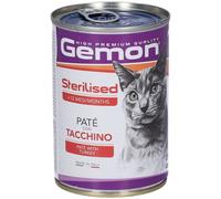Gemon Pate' Sterilized Tacchino 24x400 g Mangime