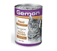 Gemon Bocconcini Pollo E Tacchino Cibo Umido Senior Gatti Età