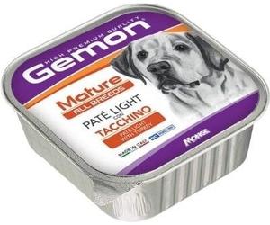 Gemon Vaschetta Cane All Breeds Mature Light Paté con Tacchino 150g