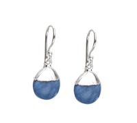 Gempires - Orecchini pendenti a pera, con cristalli a goccia, in argento elettroplaccato, minimalisti, comodi, da indossare tutti i giorni, regalo per la mamma, Small, Ottone