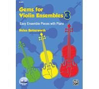 Gems per ensemble di violini 3 - Pezzi facili per ensemble con pianoforte - con CD