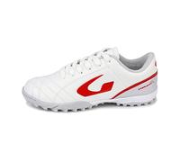 GEMS Scarpa TORNEO X JR, Sneaker, Bianco/Grigio/Rosso, 32 EU