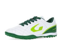 GEMS Scarpa TORNEO X, Sneaker Unisex-Adulto, Bianco/Verde/VERDEACIDO, 43 EU