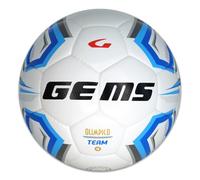 Gems UN06-0302 OLIMPICO TEAM UNISEX Pallone da calcio BIANCO/AZZURRO Taglia 4