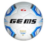 Gems UN06-0302 OLIMPICO TEAM UNISEX Pallone da calcio BIANCO/AZZURRO Taglia 5