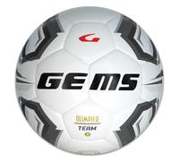 Gems UN06-0310 OLIMPICO TEAM UNISEX Pallone da calcio BIANCO/NERO Taglia 5