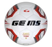 Gems UN06-0312 OLIMPICO TEAM UNISEX Pallone da calcio BIANCO/ROSSO Taglia 4