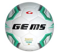 Gems UN06-0313 OLIMPICO TEAM UNISEX Pallone da calcio BIANCO/VERDE Taglia 5