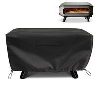 Gemsaya Cozze 90347 - Copertura per forno per pizza a gas da 13", 55 x 55 x 28 cm, impermeabile, per accessori da forno per pizza, 420D, con doppia coulisse regolabile