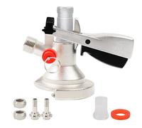 Gemsaya Tappo a becco tipo A con valvola di sovrapressione, filettatura G5/8, uscita per birra, rubinetti in acciaio inox 304, per bar, ristoranti, feste di famiglia