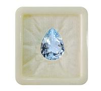 GemsonClick naturale acquamarina calibrata calibrata gemma sciolta a forma di pera sfaccettata usata per gioielli che producono chakra guarigione di parto all'ingrosso prezzo all'ingrosso
