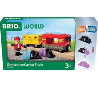 GEMSTONE CARGO TRAIN treno GEMME carico di pietre preziose BRIO world TRENINO tr