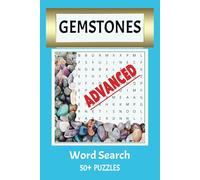 GEMSTONES Word Search Book: A 50+ Puzzle Book for Adults, Seniors, and Teens