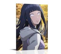 GEMTOFNMA Poster artistico decorativo da appendere con acero di Naruto Hinata, sogno ad occhi aperti, stile contemporaneo, 30 x 45 cm
