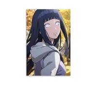 GEMTOFNMA Poster artistico decorativo da appendere con acero di Naruto Hinata, sogno ad occhi aperti, stile contemporaneo, 30 x 45 cm