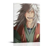 GEMTOFNMA Poster decorativo da appendere alla parete di Naruto Jiraiya's Breeze - Like Happy Smile - Poster decorativo da appendere, 20 x 30 cm