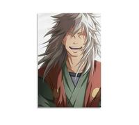 GEMTOFNMA Poster decorativo da appendere alla parete di Naruto Jiraiya's Breeze - Like Happy Smile - Poster decorativo da appendere, 30 x 45 cm