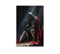 GEMTOFNMA Poster decorativo da appendere alla parete, motivo: Cavaliere del voto infranto - Redenzione trovata nella luce del Vangelo - Poster decorativo da appendere (30 x 45 cm)