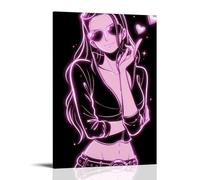 GEMTOFNMA Poster decorativo da appendere alla parete, stile contemporaneo, con un pettirosso di un pezzo, 30 x 45 cm