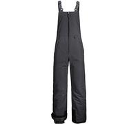 GEMYSE UMO Pantaloni da Sci Invernali Impermeabili Neve Salopette Neve Tuta Snowboard con Bretelle Regolabili(Grigio Scuro,2XL)