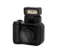 Gen.2 Mini Retro Keychain Camera, Pocket-Sized Fun with Vintage Flair, mini retro snap-1080p HD Mini Retro Camera Micro DV/Camcorder With Led Flash Light (32G,Black)