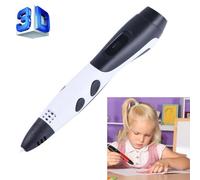Gen 6th ABS / PLA Filament Kids DIY Drawing 3D Printing Pen con display LCD (bia